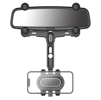 Faltbare Rückspiegel-Handyhalterung fürs Auto – 360° drehbar & einhändig bedienbar
